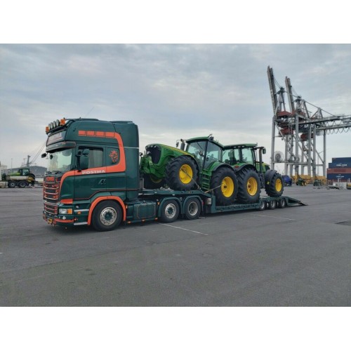 WSI 01-3709 Scania R-Streamline truck transporter Postma